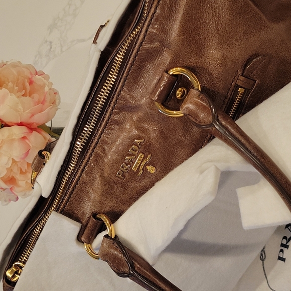 PRADA Eastwest Bauletto Tote with shoulder strap - Picture 6 of 9